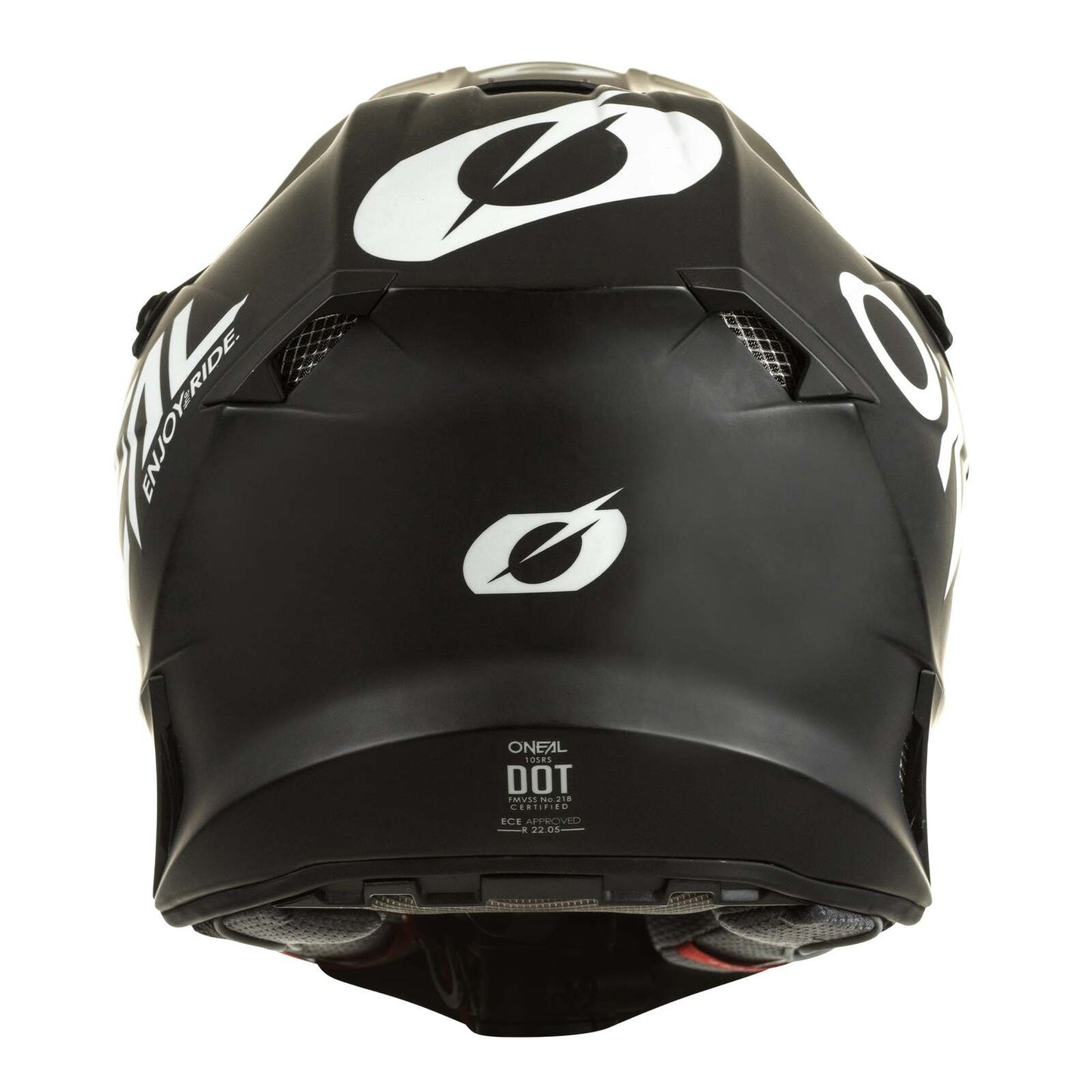 ONEAL 2025 10 SRS ELITE MATTE BLACKWHITE HELMET (PRE-ORDER)