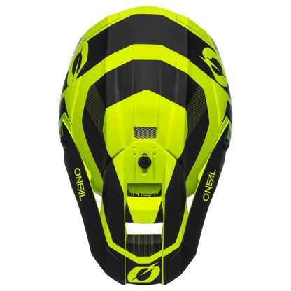 ONEAL 2023 10 SRS COMPACT MATTE BLACKNEON YELLOW HELMET (PRE-ORDER)