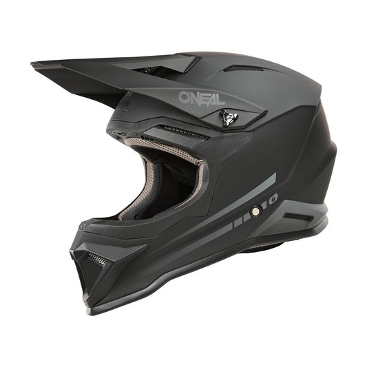 ONEAL 2025 1 SRS SOLID V.25 MATTE BLACK YOUTH HELMET (PRE-ORDER)
