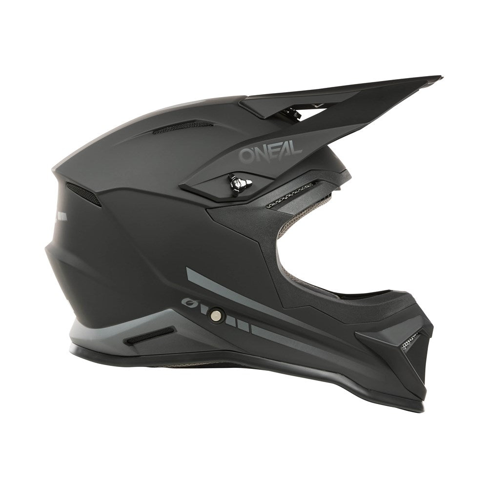 ONEAL 2025 1 SRS SOLID V.25 MATTE BLACK YOUTH HELMET (PRE-ORDER)