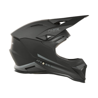 ONEAL 2025 1 SRS SOLID V.25 MATTE BLACK YOUTH HELMET (PRE-ORDER)