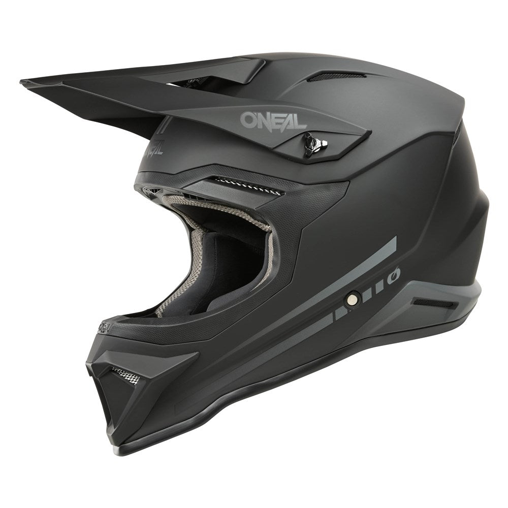 ONEAL 2025 1 SRS SOLID V.25 MATTE BLACK HELMET (PRE-ORDER)
