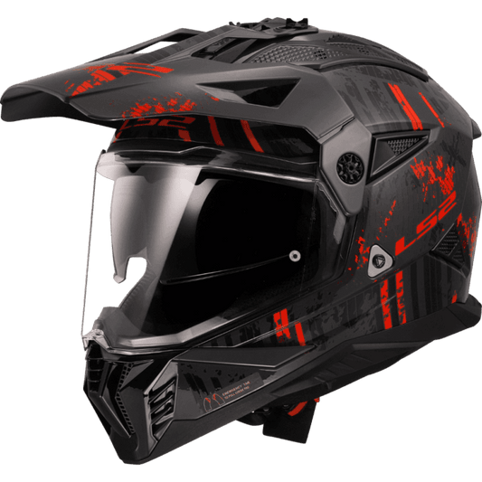 MX436 PIONEER II CRAZY GLOSS BLACK RED-06