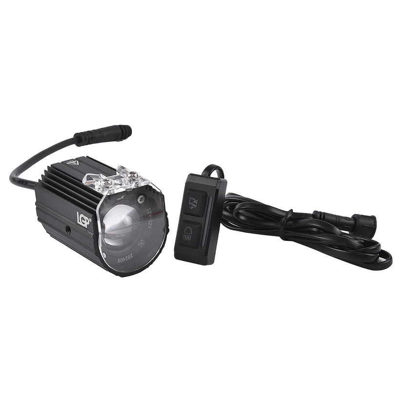 LGP- MK02 LED Spotlight for Bike Pair, 60W 7000LM, Dual Color Temperature 3000K-6000K, IP67 Waterproof, 12V-30V