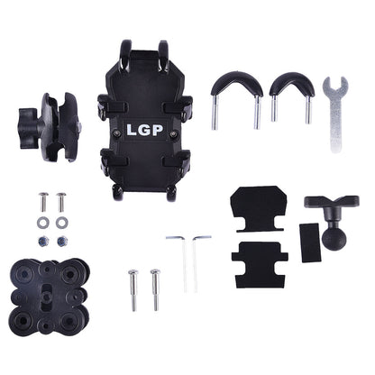 LGP 1311 MOBILE HOLDER WITH VIBRATION DAMPER FOR MOTORCYCLE & BIKE