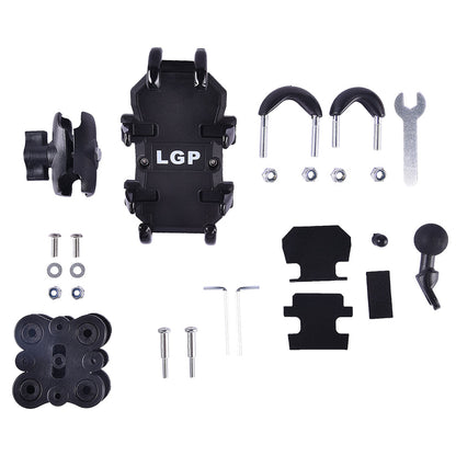 LGP 1311 MOBILE HOLDER WITH VIBRATION DAMPER FOR MOTORCYCLE & BIKE