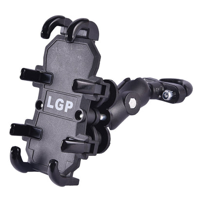 LGP 1311 MOBILE HOLDER WITH VIBRATION DAMPER FOR MOTORCYCLE & BIKE