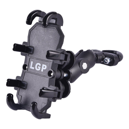 LGP 1311 MOBILE HOLDER WITH VIBRATION DAMPER FOR MOTORCYCLE & BIKE