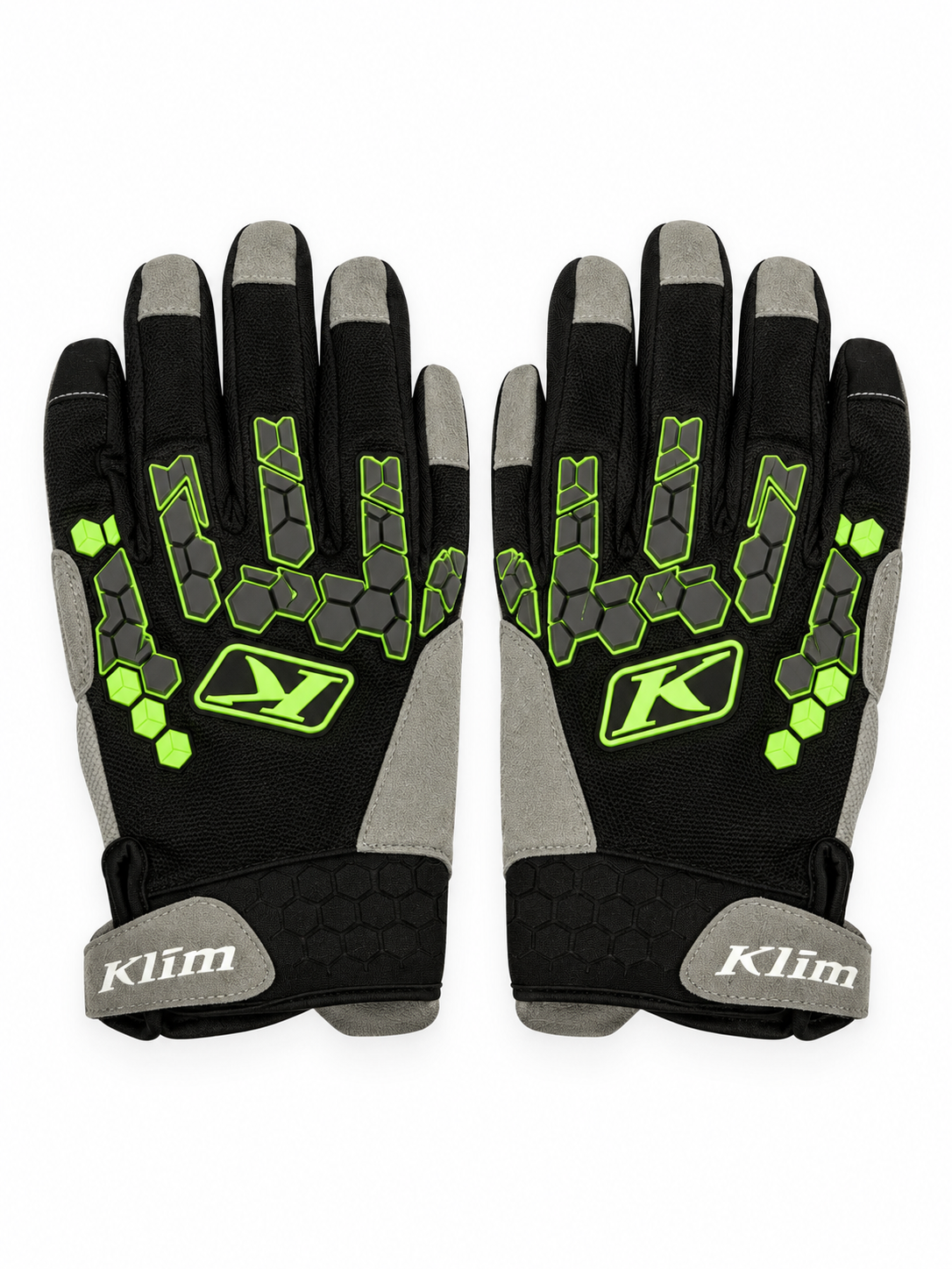 KLIM BLACK AND GREEN | MX GLOVES