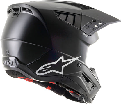 ALPINESTARS SM5 SOLID BLACK MATT M | MX HELMET