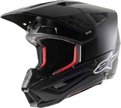 ALPINESTARS SM5 SOLID BLACK MATT M | MX HELMET