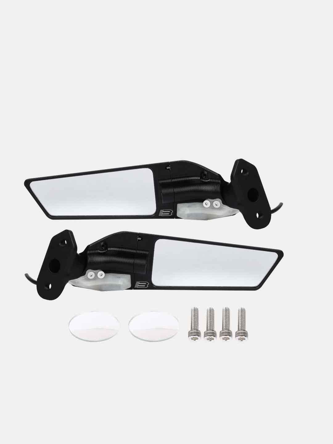 SUPER STEALTH REAR VIEW MIRROR WITH INDICATOR FOR R15 V3/V4