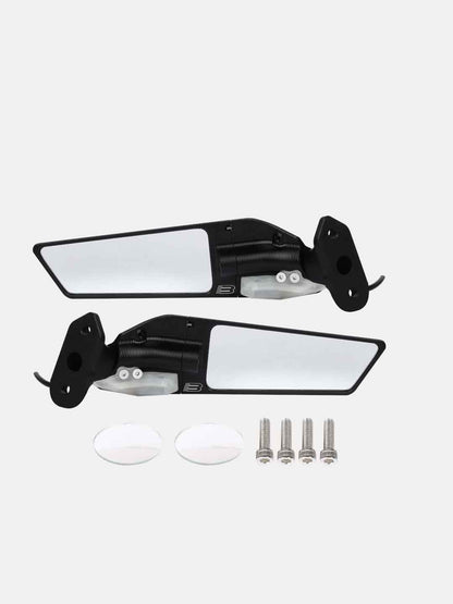 SUPER STEALTH REAR VIEW MIRROR WITH INDICATOR FOR R15 V3/V4