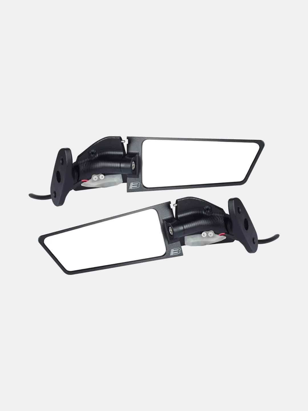 SUPER STEALTH REAR VIEW MIRROR WITH INDICATOR FOR R15 V3/V4