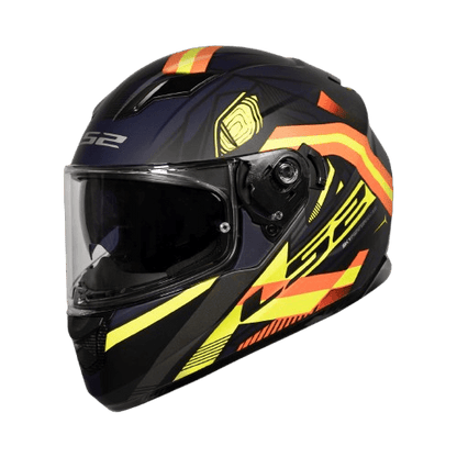 FF320 STREAM EVO REFLEX NAVY BLUE HI-VIZ ORANGE