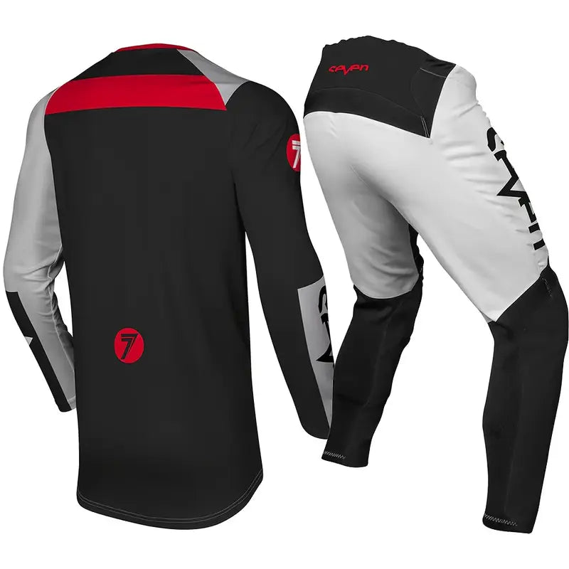 SEVEN 2025 COOL BLACK AND WHITE COLOR | MX JERSEY SET (PRE ORDERS)