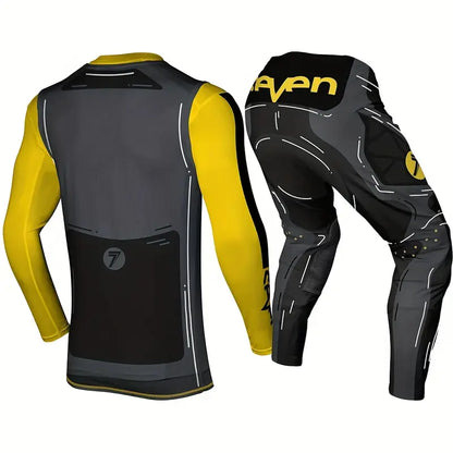 SEVEN ZERO HIJACK YELLOWBLACK GEAR | MX JERSEY SET (PRE ORDERS)