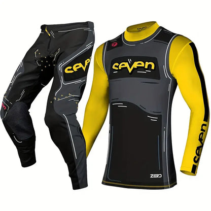 SEVEN ZERO HIJACK YELLOWBLACK GEAR | MX JERSEY SET (PRE ORDERS)
