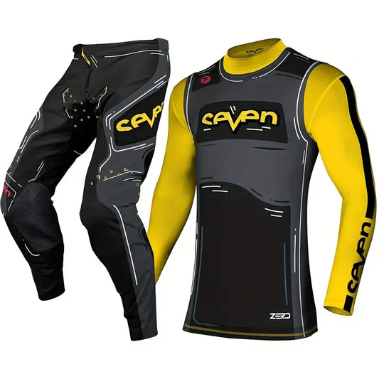 SEVEN ZERO HIJACK YELLOWBLACK GEAR | MX JERSEY SET (PRE ORDERS)
