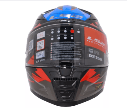 FF811 VECTOR II ABSOLUTE GLOSS BLACK RED BLUE