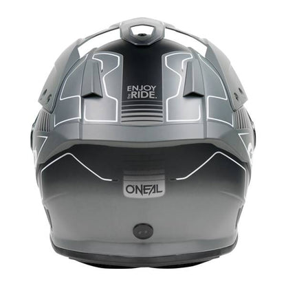 ONEAL SIERRA RS ECHO BLACK GREY ADVENTURE HELMET