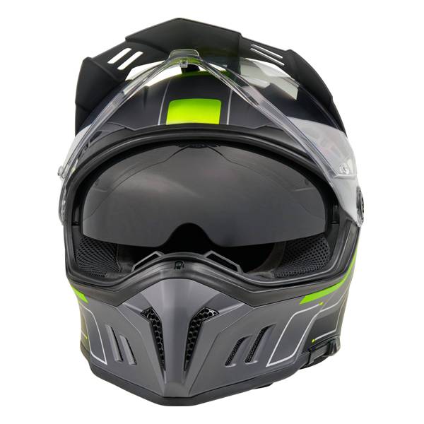 ONEAL SIERRA RS ECHO BLACK NEON YELLOW ADVENTURE HELMET
