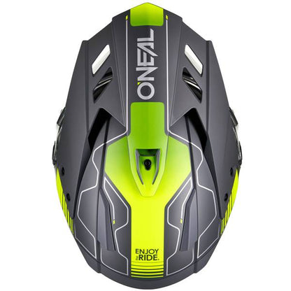 ONEAL SIERRA RS ECHO BLACK NEON YELLOW ADVENTURE HELMET