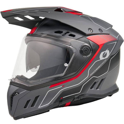 ONEAL SIERRA RS ECHO BLACK RED ADVENTURE HELMET