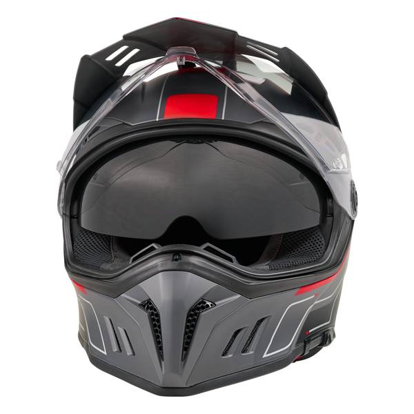 ONEAL SIERRA RS ECHO BLACK RED ADVENTURE HELMET