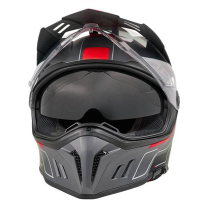 ONEAL SIERRA RS ECHO BLACK RED ADVENTURE HELMET