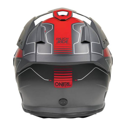 ONEAL SIERRA RS ECHO BLACK RED ADVENTURE HELMET