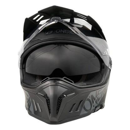 ONEAL SIERRA RS SOLID BLACK ADVENTURE HELMET