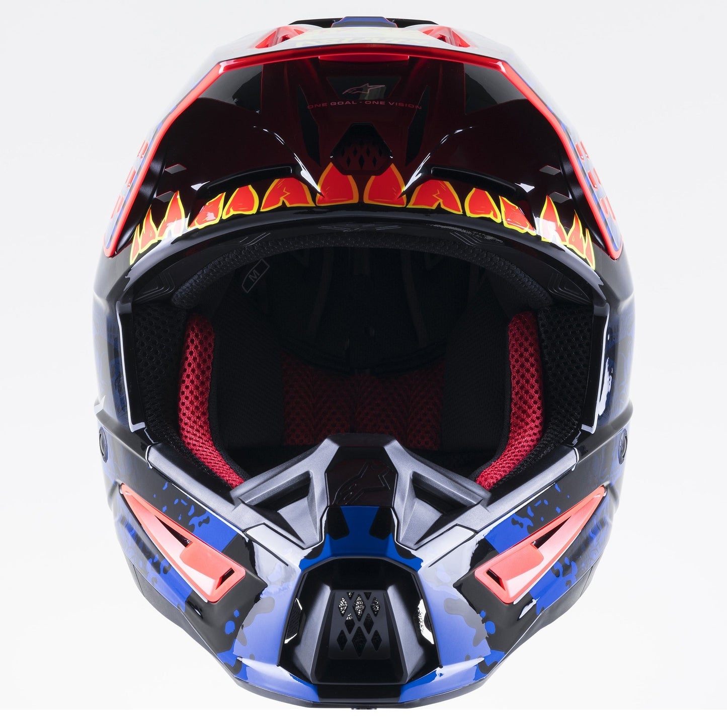 ALPINESTARS SM5 SOLAR FLARE BLACK/RED M | MX HELMET