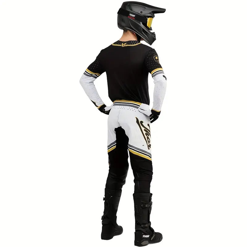 THOR 2025 BLACKYELLOW SPORTMODE | MX JERSEY SET (PRE ORDERS)