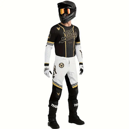 THOR 2025 BLACKYELLOW SPORTMODE | MX JERSEY SET (PRE ORDERS)