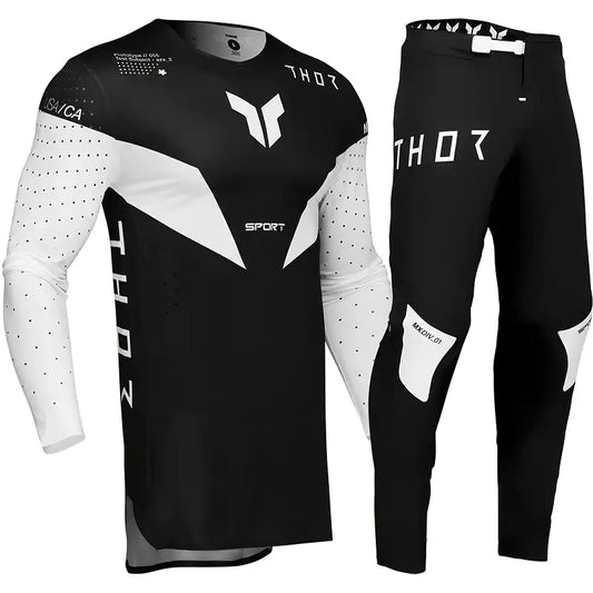 THOR 2025 NEW BLACK | MX JERSEY SET (PRE ORDERS)