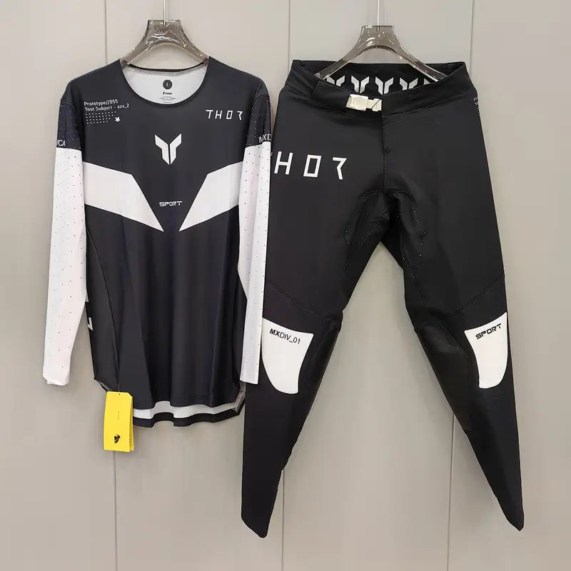 THOR 2025 NEW BLACK | MX JERSEY SET (PRE ORDERS)