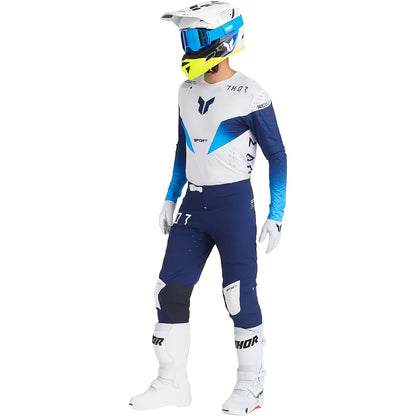 THOR 2025 NEW BLUE AND WHITE | MX JERSEY SET (PRE ORDERS)