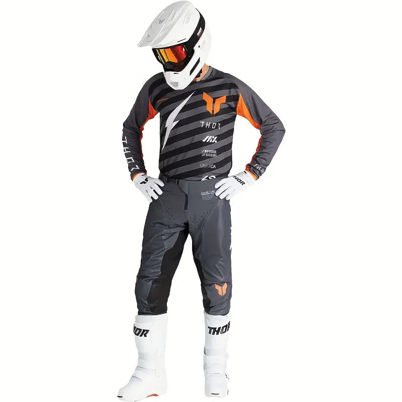 THOR 2025 NEW GRAY | MX JERSEY SET (PRE ORDERS)