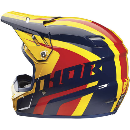 THOR SECTOR RICOCHET NAVYYELLOW KIDS HELMET