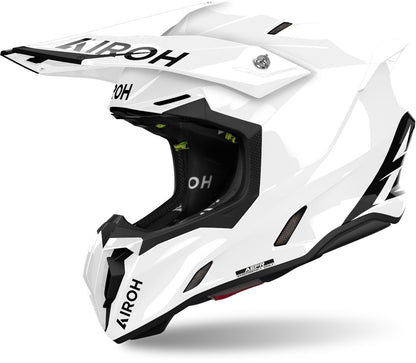 AIROH TWIST 3 WHITE GLOSS M | MX HELMET
