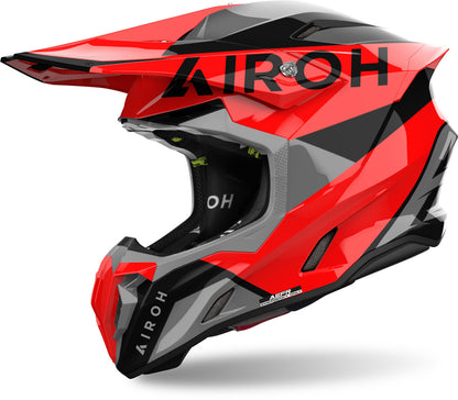 AIROH TWIST 3 KING RED GLOSS L | MX HELMET