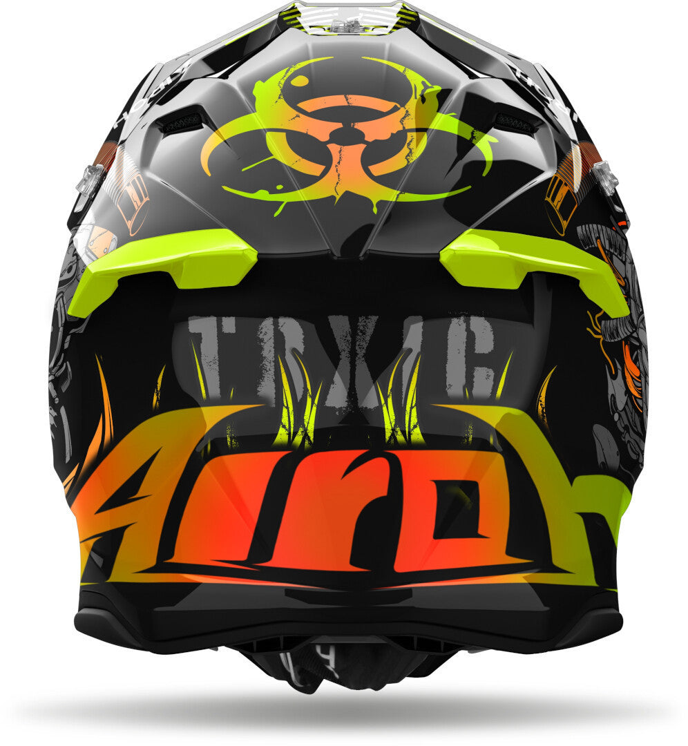 AIROH TWIST 3 TOXIC GLOSS M | MX HELMET