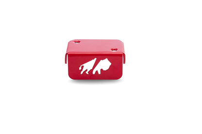 BIZEN MOTO RALLY & RALLY PRO PREMIUM BRAKE OIL RESERVOIR GUARD - RED | XPULSE 200