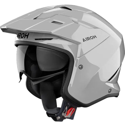 AIROH KOMBAKT TRIALS HELMET - CONCRETE GLOSS GREY