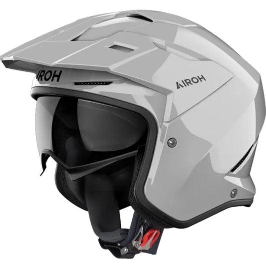 AIROH KOMBAKT TRIALS HELMET - CONCRETE GLOSS GREY
