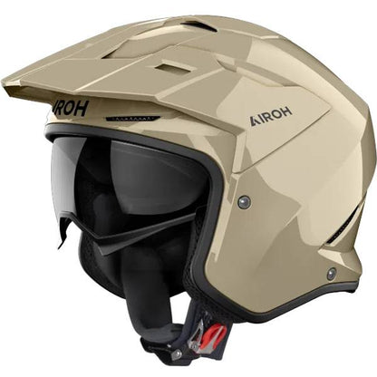 AIROH KOMBAKT TRIALS HELMET - MOCHA GLOW GLOSS