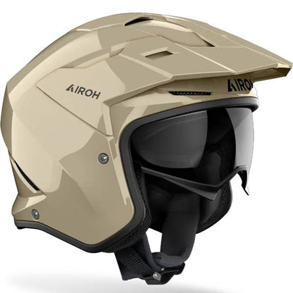 AIROH KOMBAKT TRIALS HELMET - MOCHA GLOW GLOSS