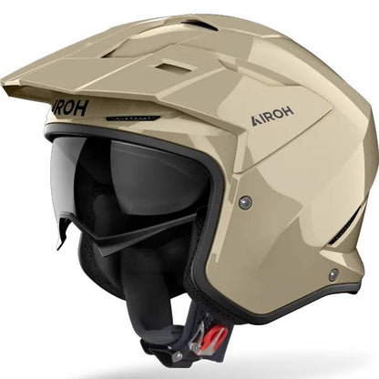 AIROH KOMBAKT TRIALS HELMET - MOCHA GLOW GLOSS