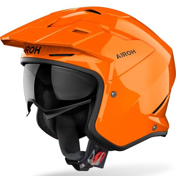 AIROH KOMBAKT TRIALS HELMET - GLOSS ORANGE